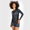 Venum Phantom Rashguard Long Sleeves - For Women - Black/Red