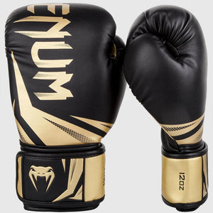 Venum Challenger 3.0 Boxing Gloves | Black/gold
