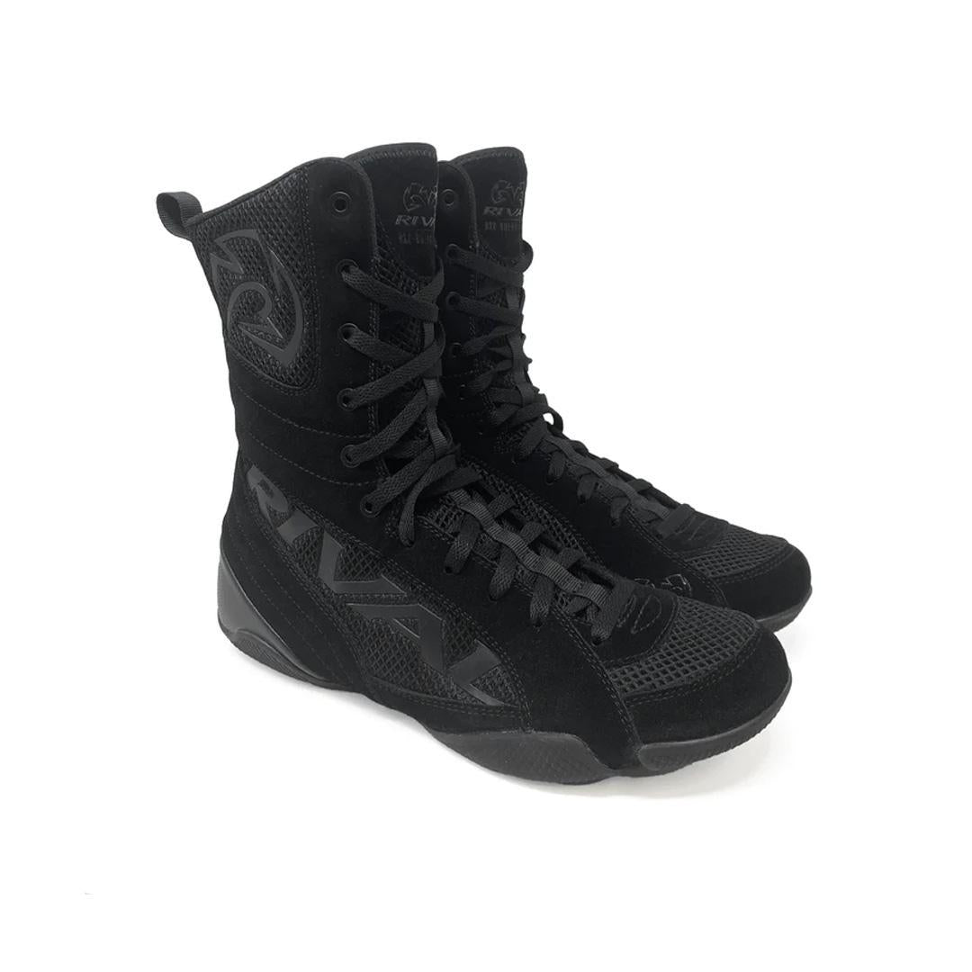 RIVAL RSX-GUERRERO 03 HIGH-TOP BOXING BOOTS BLACK