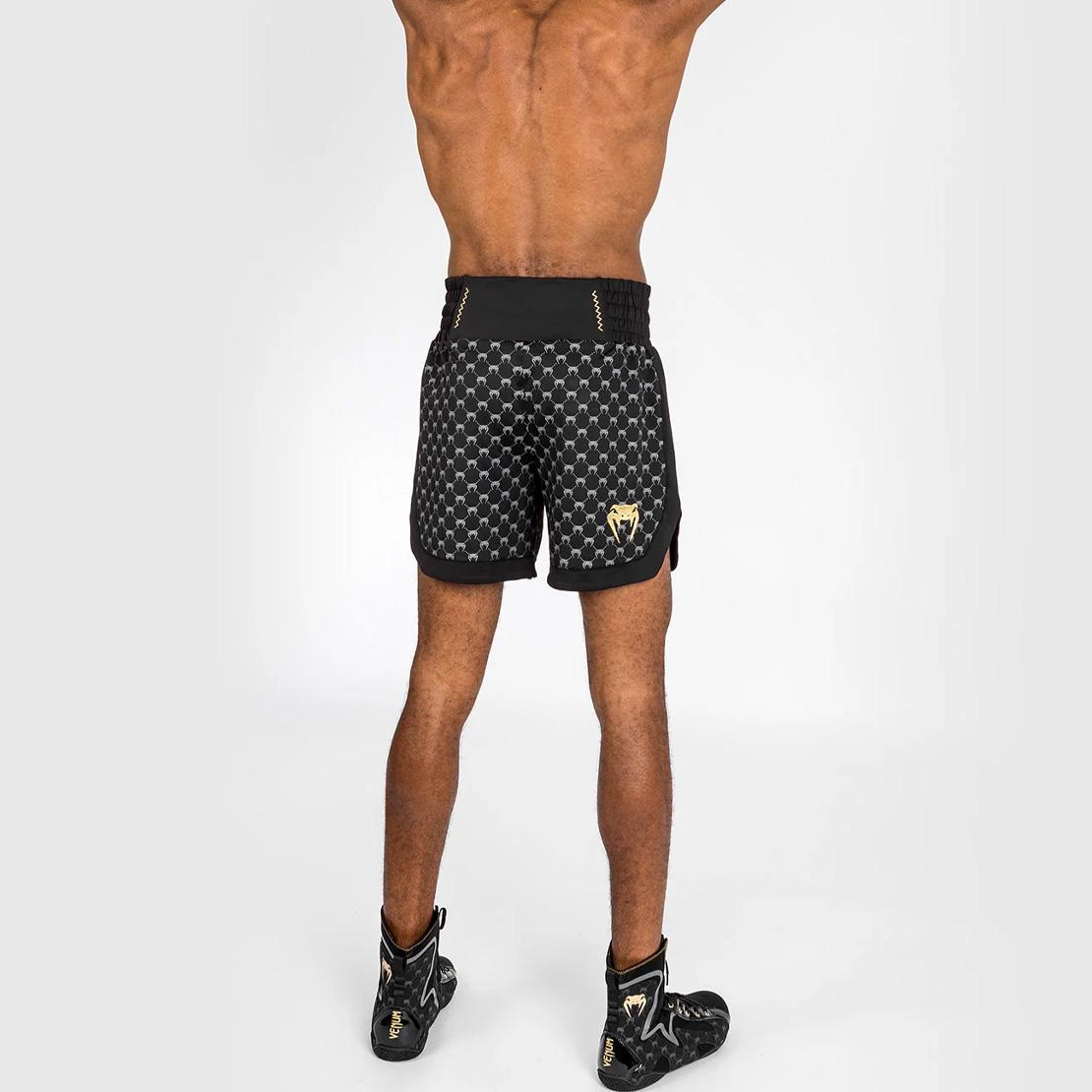 Venum Monogram Boxing Short - Black