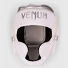 Venum Elite Headgear - White/Silver-Pink