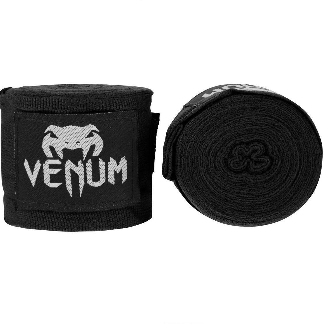 Venum Kontact Boxing Handwraps - 4.5m - Black