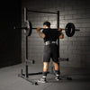 gym junkie squat rack