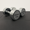 Prodigy Polished Chrome Dumbbells – 2.5kg to 30kg