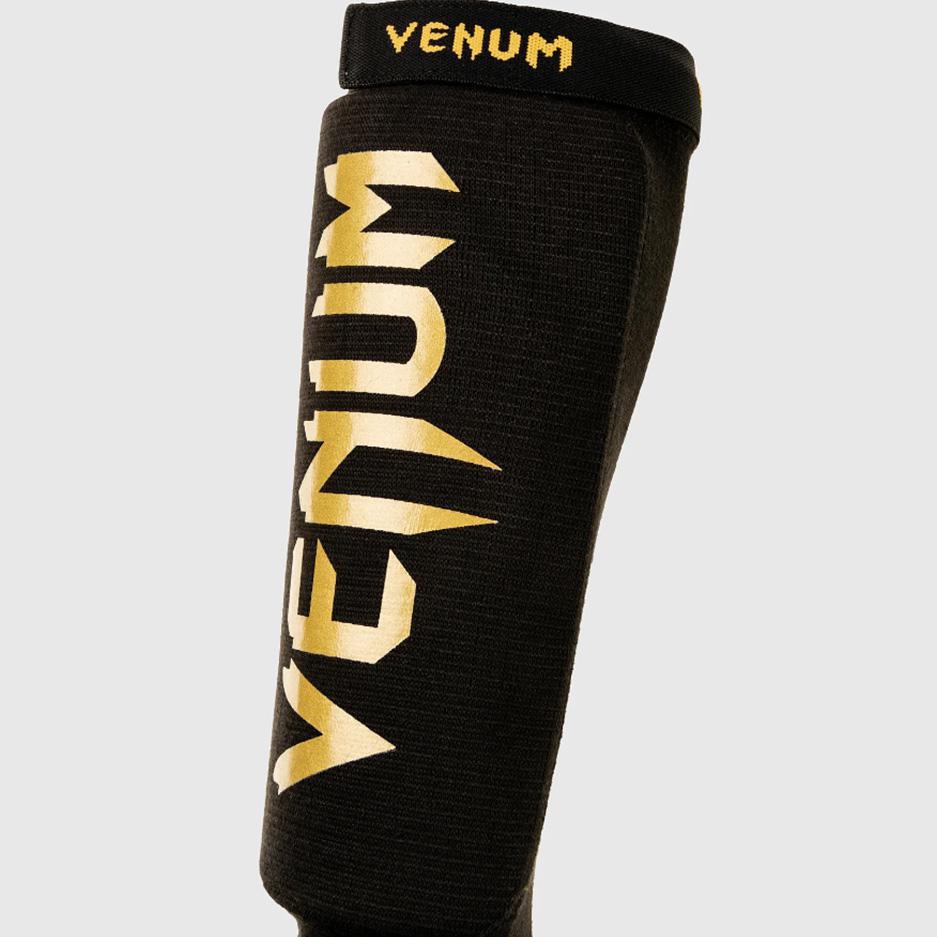 Venum Kontact Shin Guards - Black/Gold