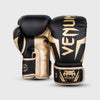 Venum Elite Boxing Gloves - Black/Gold - 16oz