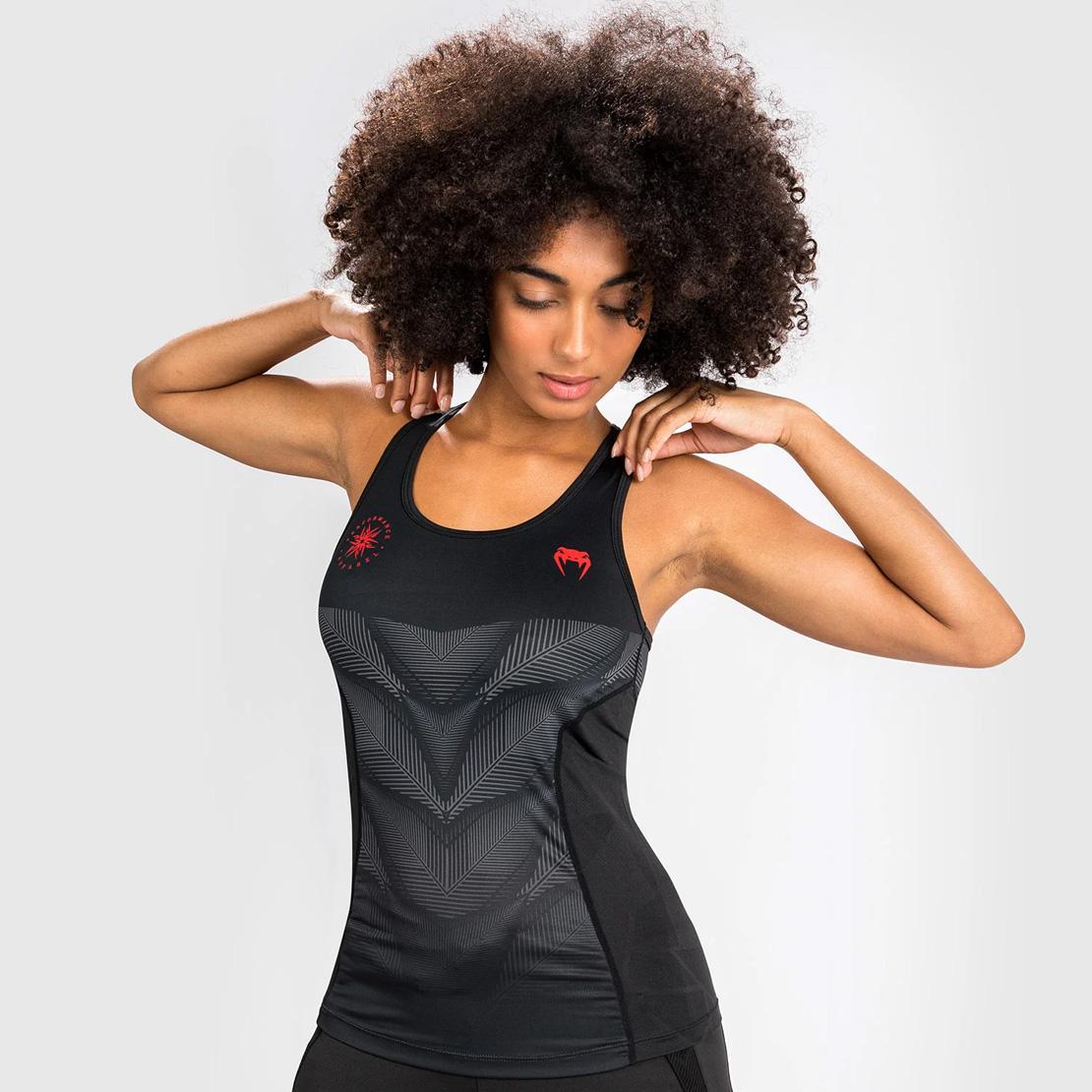 Venum Phantom Dry Tech Tank Top - For Women - Black/Red