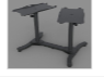 Adjustable Dumbbell Stand for IPADB004-3