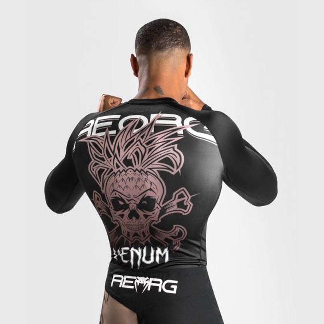 Venum Reorg Rashguard Long Sleeves - Black