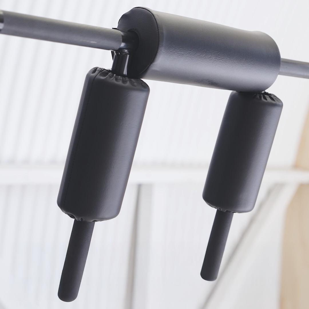 Prodigy Safety Squat Bar – Olympic 50mm | Padded Cambered Barbell