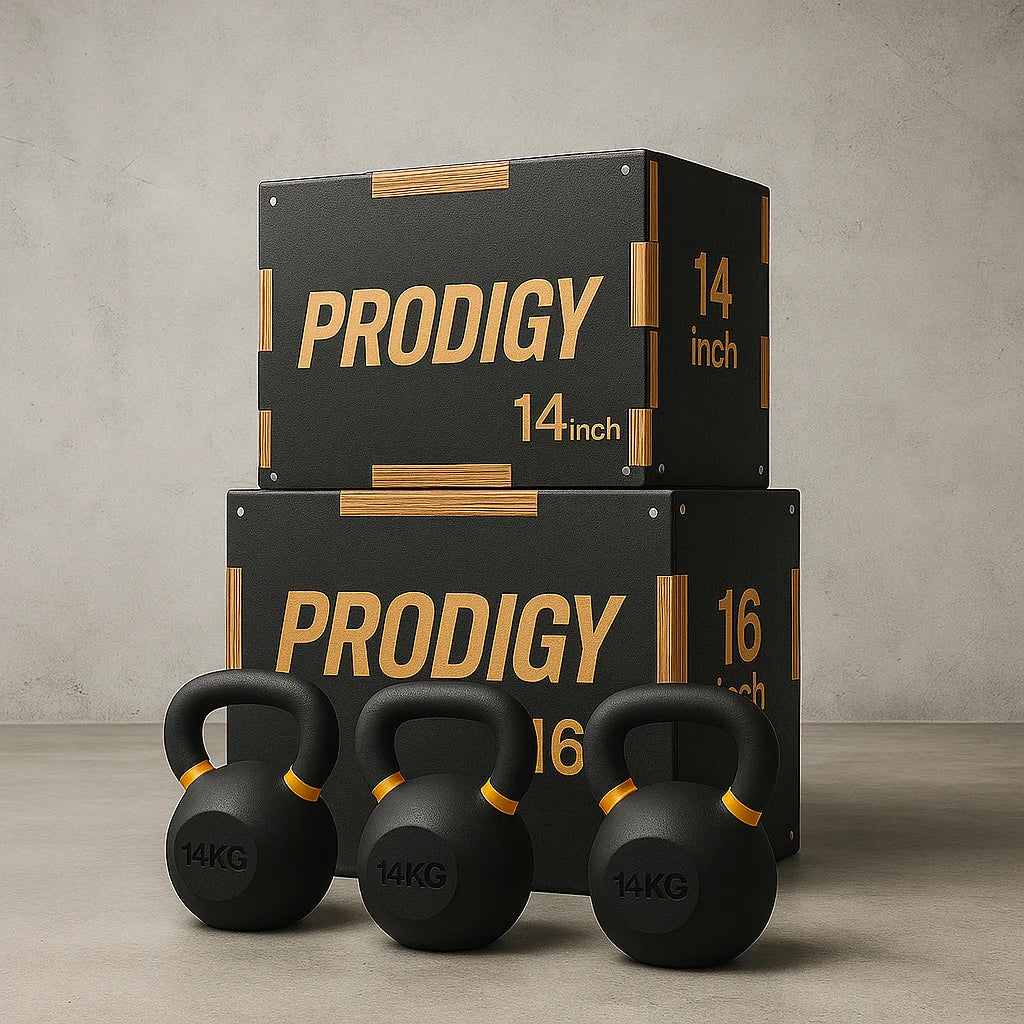Plyo Boxes, Weight Vest & Skipping Rope