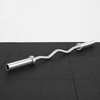 PRODIGY Olympic EZ Curl Barbell with Chrome Sleeves