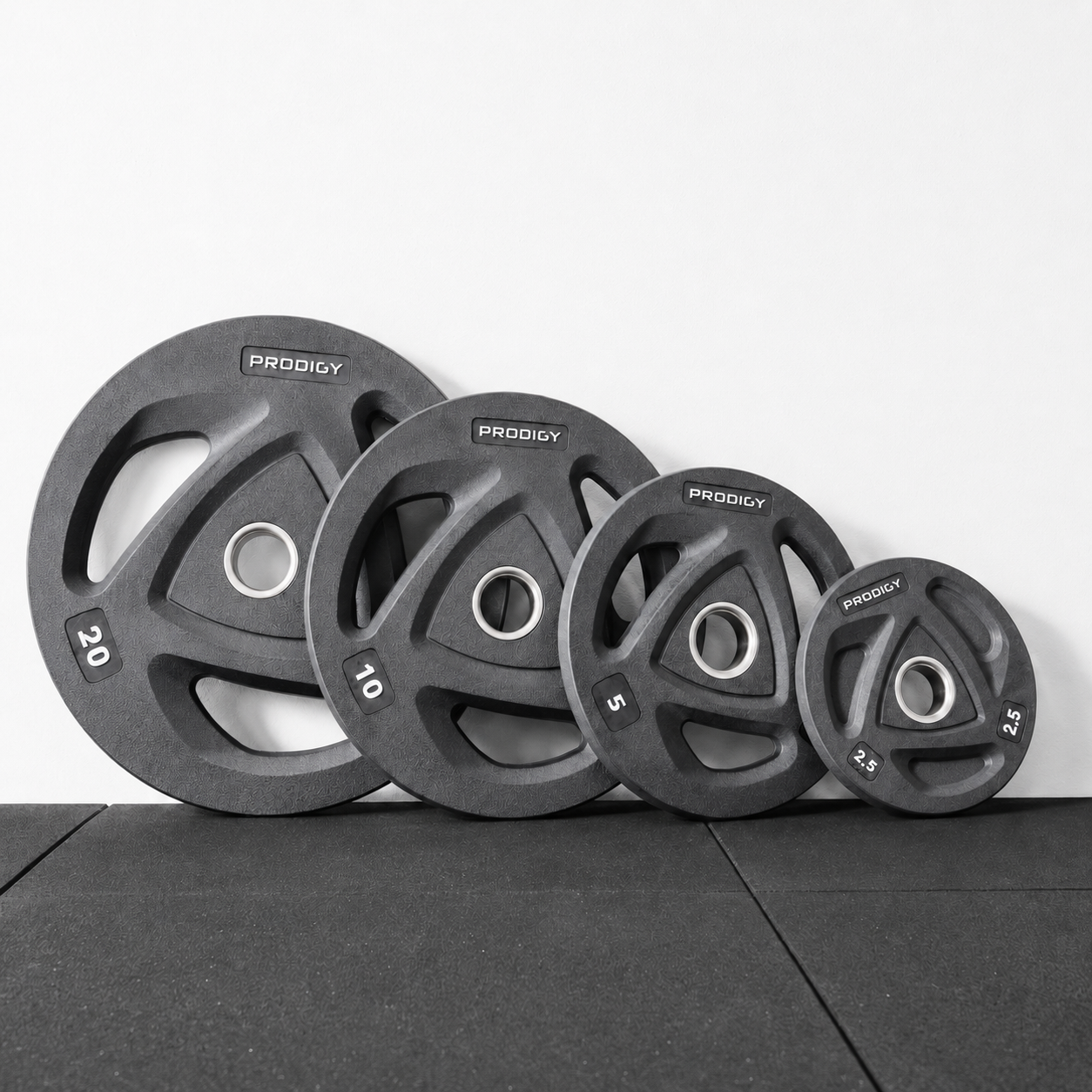 PRODIGY Tri-Grip Olympic Weight Plates 2.5kg to 20kg