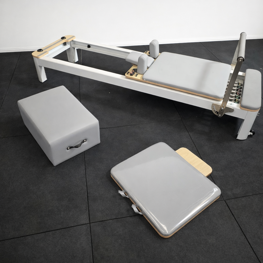 Premium Aluminium Pilates Reformer – Commercial Grade