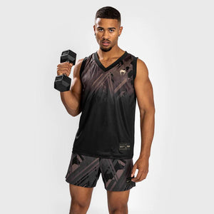 Venum Tecmo 2.0 Dry Tech Tank Top | Black/Brown