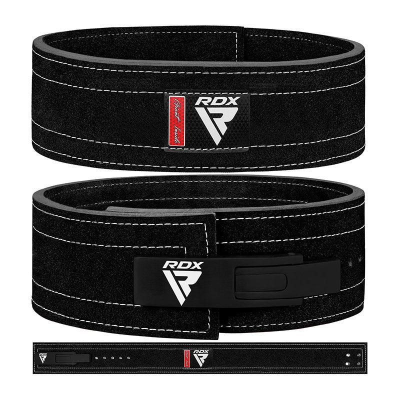 RDX 4 INCH IPL / USPA & World Powerlifting Congress APPROVED Powerlifting Leather Gym Belt