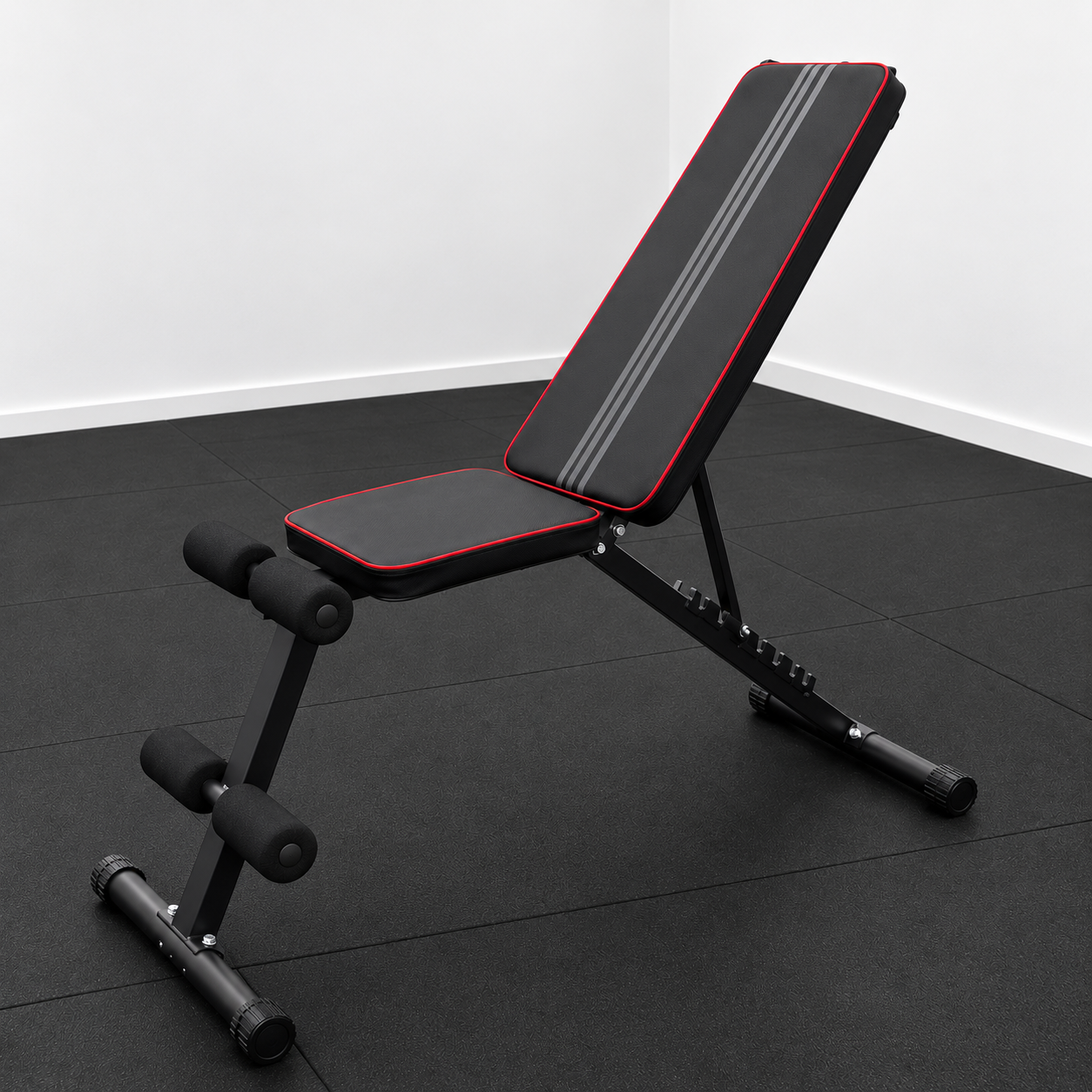 Adjustable Weight Bench — Compact Home Gym Bench