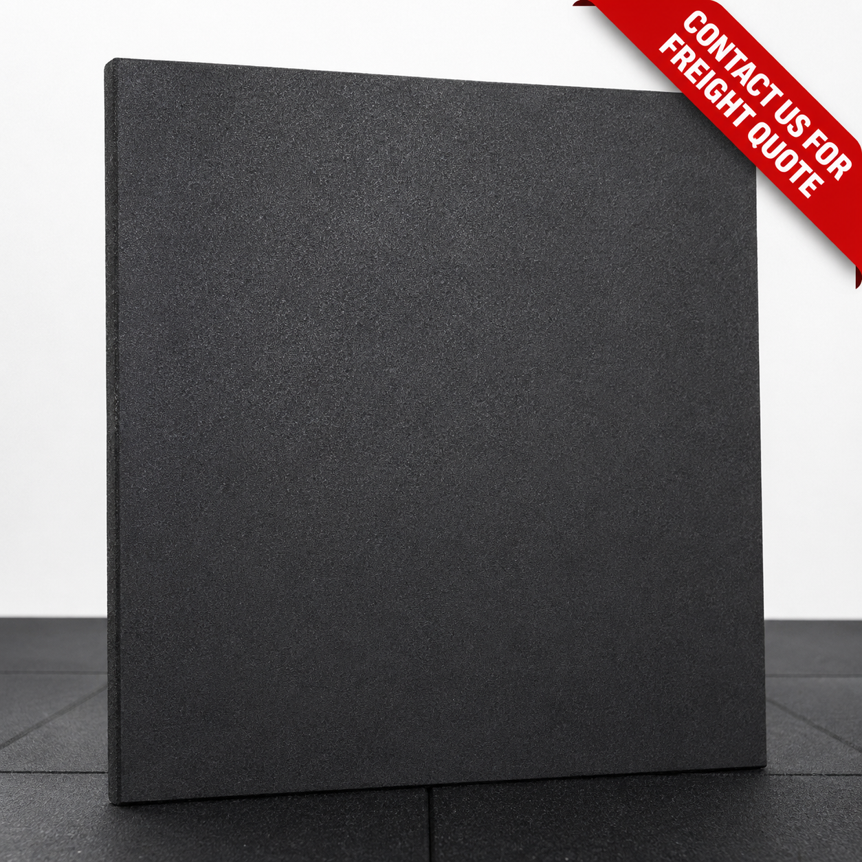 Prodigy Rubber Gym Mat | 1m x 1m 15mm — Home & Commercial Gym Flooring