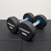 Prodigy Rubber-Coated Dumbbells - 2.5kg - 30kg