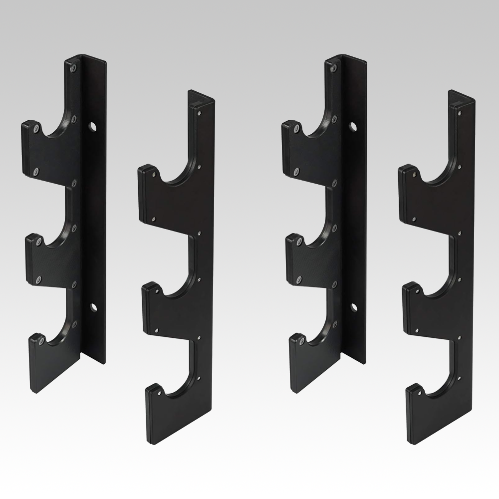 Wall Mounted Barbell Rack Gym Junkie