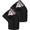 RDX K1 IPL & USPA Approved Knee Wraps For Power & Weight Lifting Gym Workouts Oeko-Tex Standard 100 Certified
