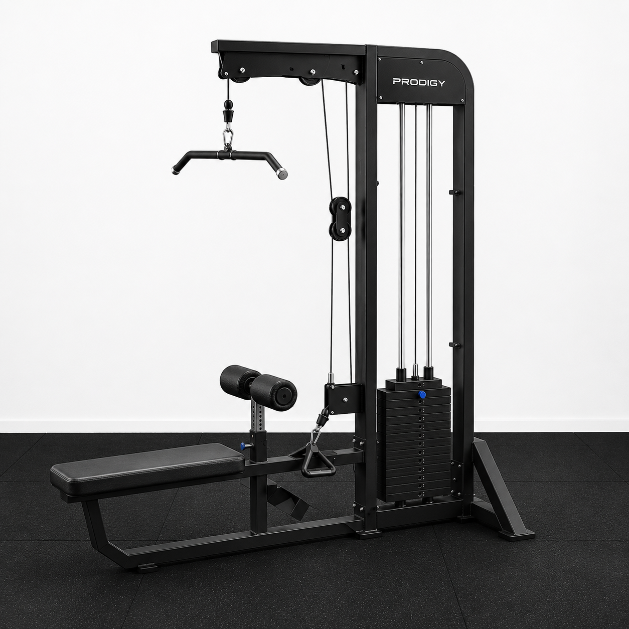 Lat Pull Down + Seated Row Machine - PRODIGY