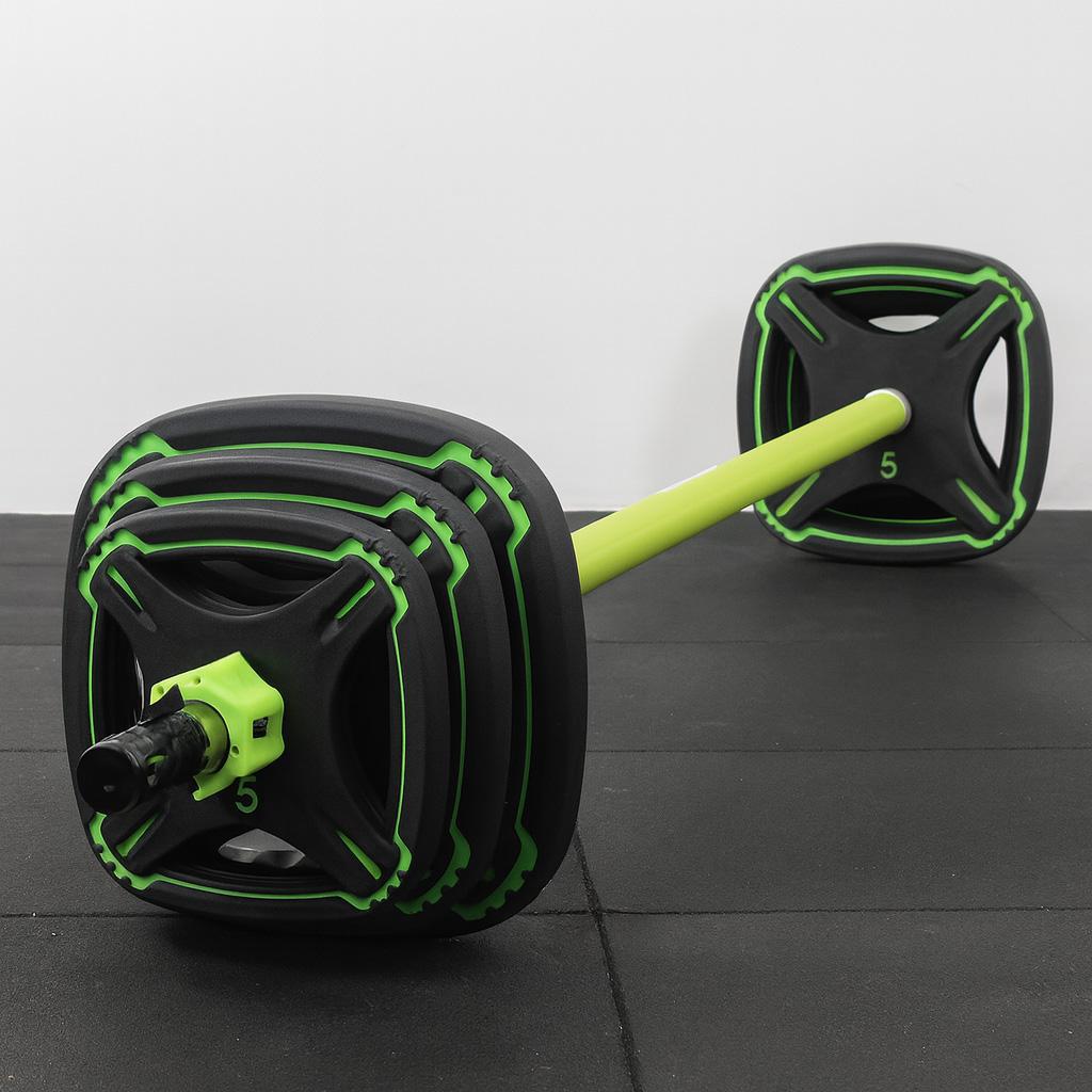 Prodigy 20kg Studio Pump Set – Neon Green Edition