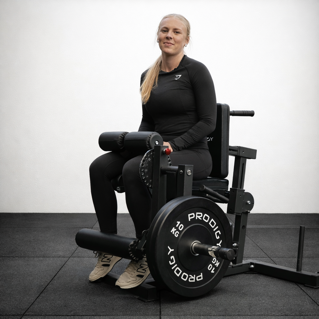 Prodigy 2-in-1 Leg Extension & Prone Leg Curl Machine – Plate Loaded