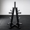 Weight Plate Pyramid Storage