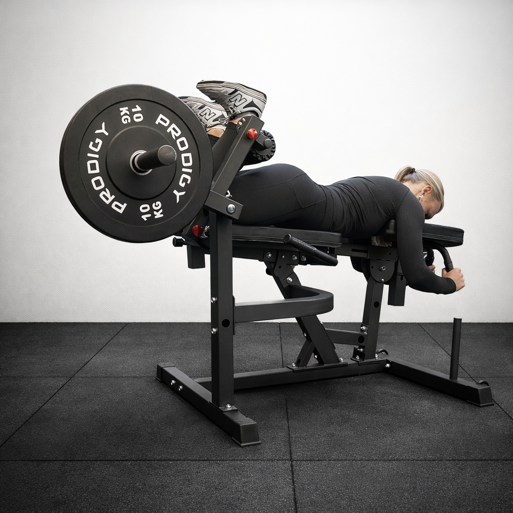 Prodigy 2-in-1 Leg Extension & Prone Leg Curl Machine – Plate Loaded
