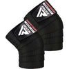 RDX K1 IPL & USPA Approved Knee Wraps For Power & Weight Lifting Gym Workouts Oeko-Tex Standard 100 Certified