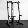 Prodigy Commercial Half Rack with Lat Pulldown Attachment